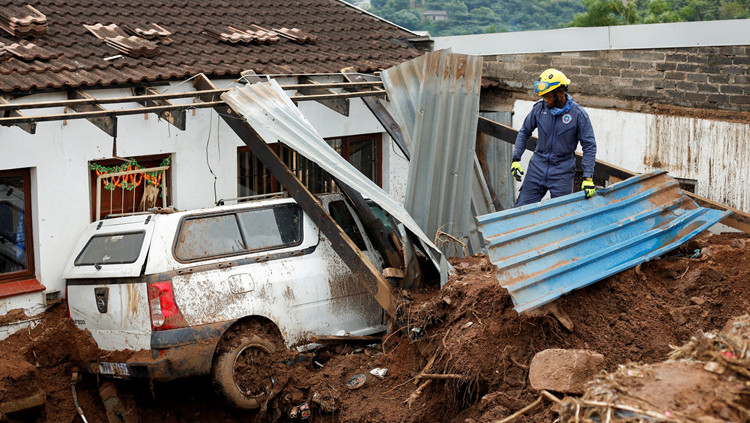 【追蹤報道】南非東部洪水死亡人數升至443人 另有63人失蹤
