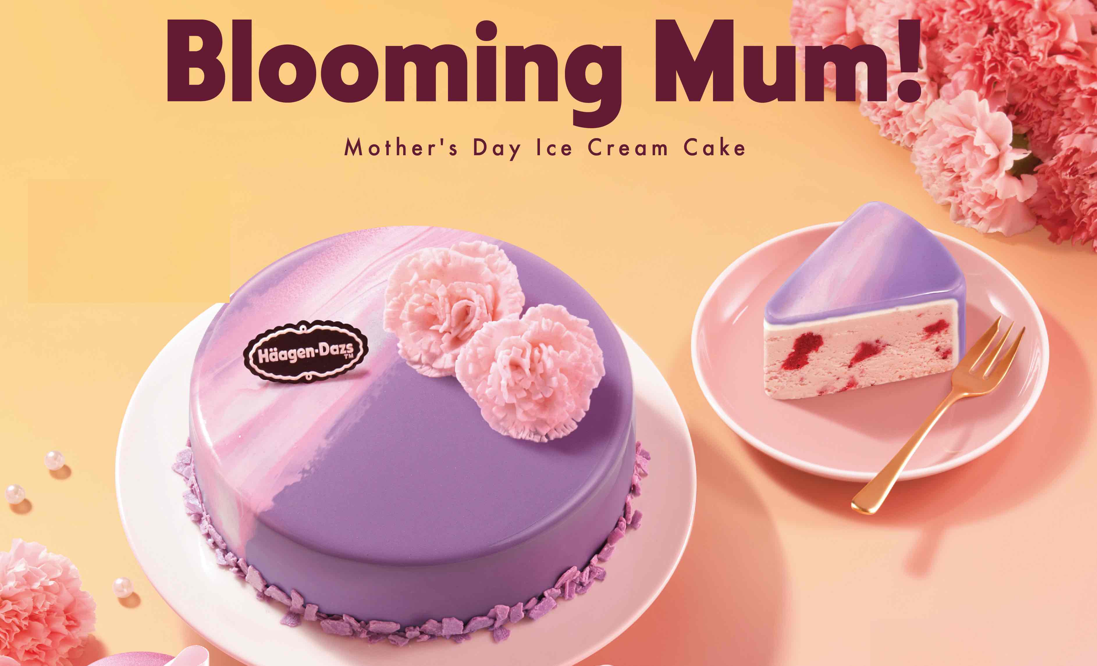 【優惠】Häagen-Dazs推出兩款花漾母親節蛋糕