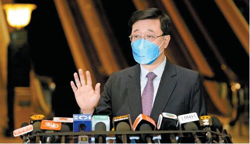 李家超獲確認特首候選人 未來將到訪各區向市民解釋施政理念