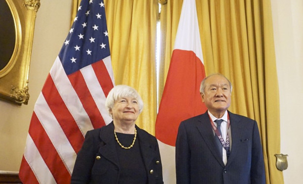 美日財長首次面談 就穩定日圓匯率保持溝通