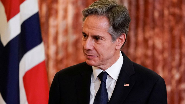 美國務卿布林肯新冠檢測呈陽性