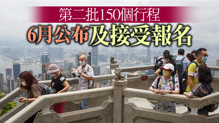 旅發局：新一輪「賞你遊香港」首批逾3萬名額已換完