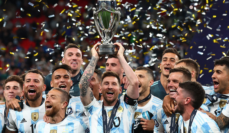 3:0輕勝意大利捧歐美超級盃  阿根廷締32場不敗紀錄