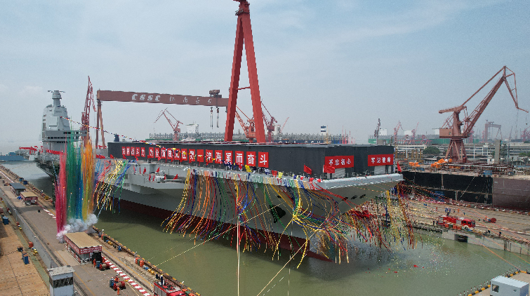 中國海軍回應福建艦命名相關問題 指未來部署將統籌考慮