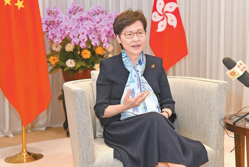 九七回歸當晚親身見證 港人治港感受當家作主 林鄭：今年有了新起點