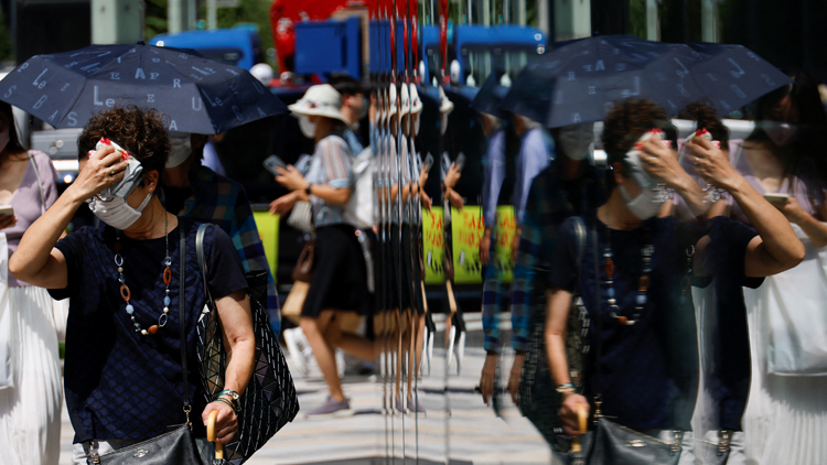 東京高溫36℃  破150年6月記錄