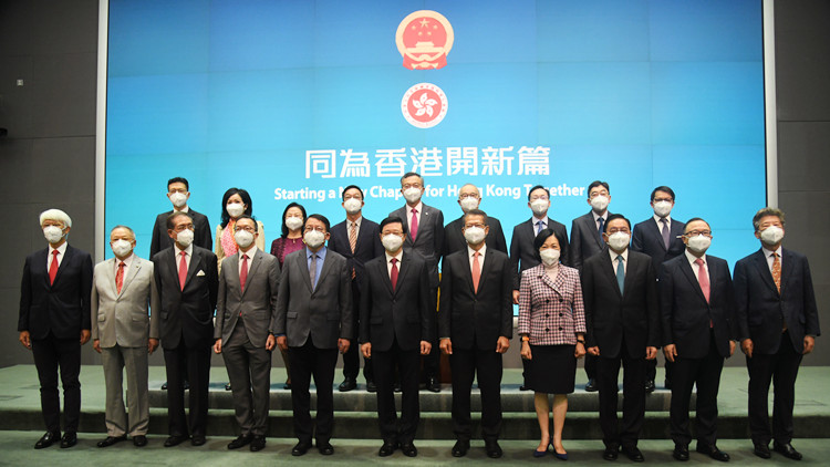 民建聯慶成立三十周年 李家超以練氣功妙喻「愛國者治港」 