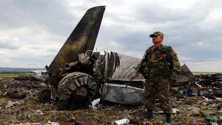 烏克蘭一架運輸機在希臘北部墜毀
