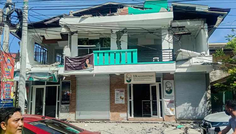 菲律賓強震已造成4人死亡60人受傷 暫無中國公民傷亡