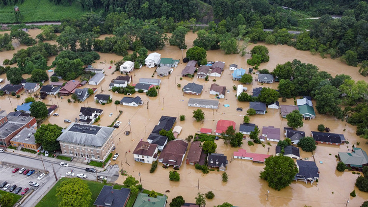 美國肯塔基州洪災死亡人數升至16人