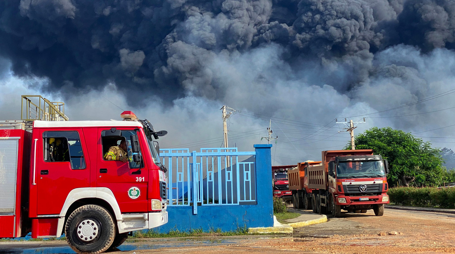 中國向古巴儲油基地火災事故提供人道主義援助