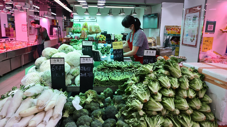 17日內地供港蔬菜790公噸 菜芯及白菜批發價每斤7.6元及6.8元