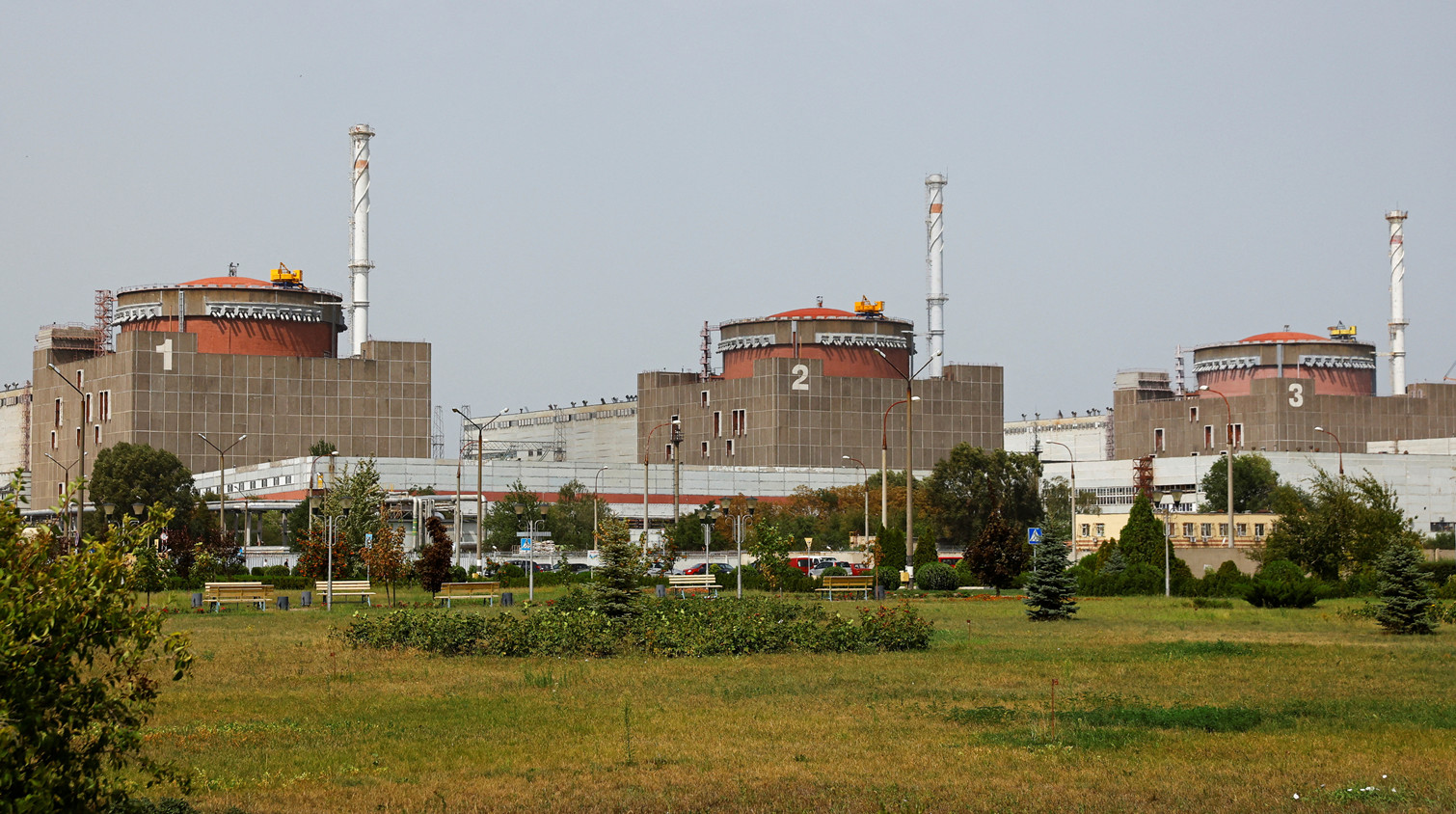 烏克蘭核電站一帶發生火災致電網短暫斷開