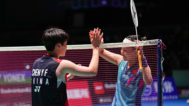 陳雨菲擊敗戴資穎 中國隊女單時隔八年重返世錦賽決賽