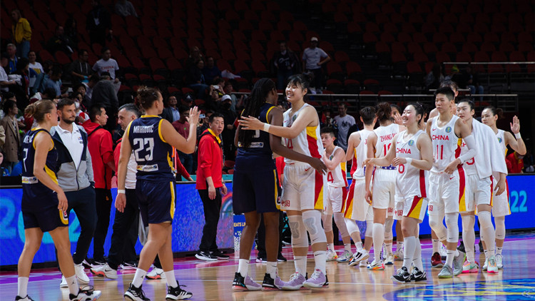 女籃世界盃中國隊擊敗波黑隊