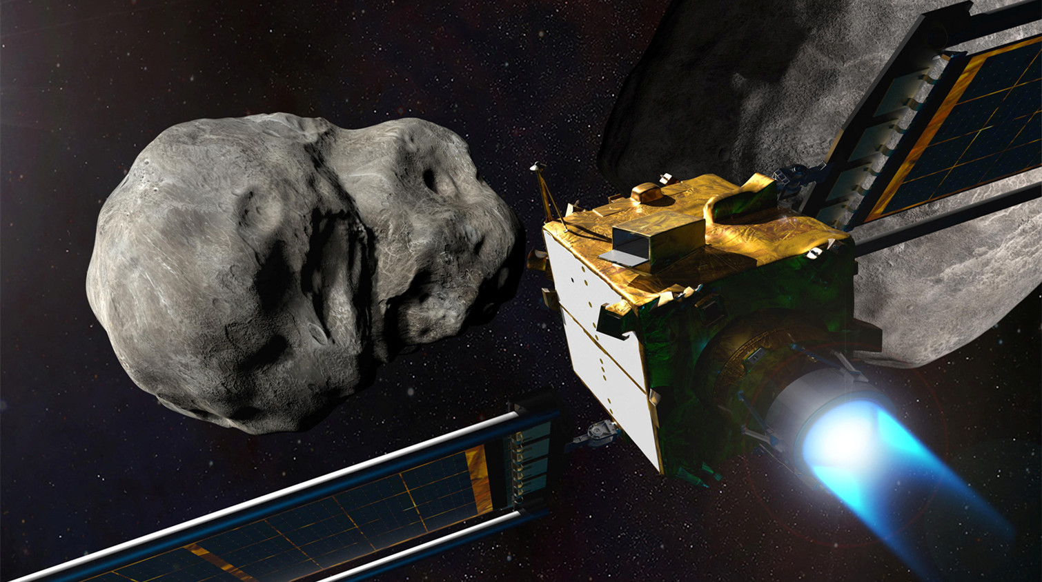 美航天器「故意」撞擊近地小行星 測試地球防禦技術