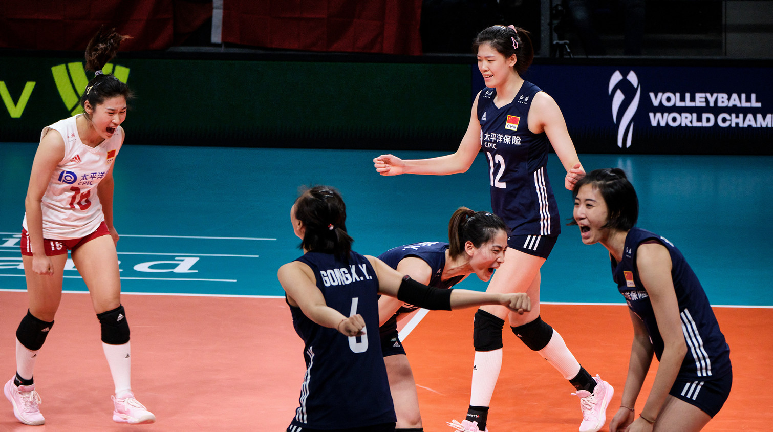 三連勝！世錦賽中國女排3比0戰勝日本