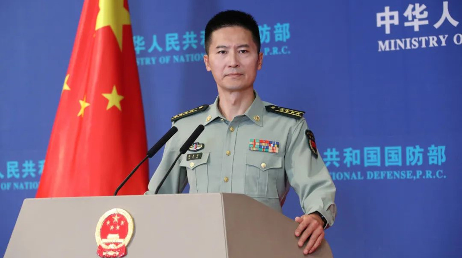 中國國防部：「以武謀獨」一日不止 軍事反制一刻不停