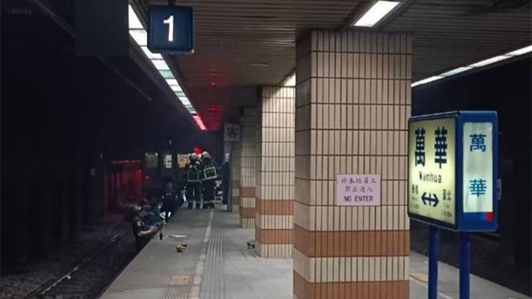 台北萬華車站15歲少年落軌撞亡