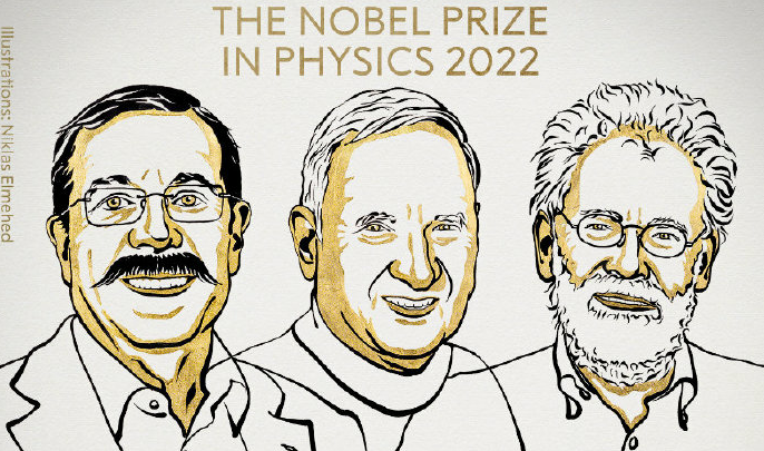 法美奧3學者獲諾貝爾物理學獎  表揚為量子信息科學奠定基礎