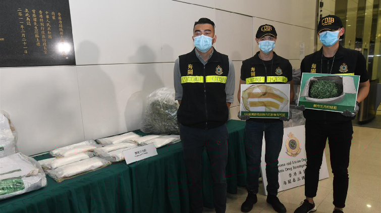 海關破空運蔬菜藏毒案 搜獲620萬元可卡因拘兩人