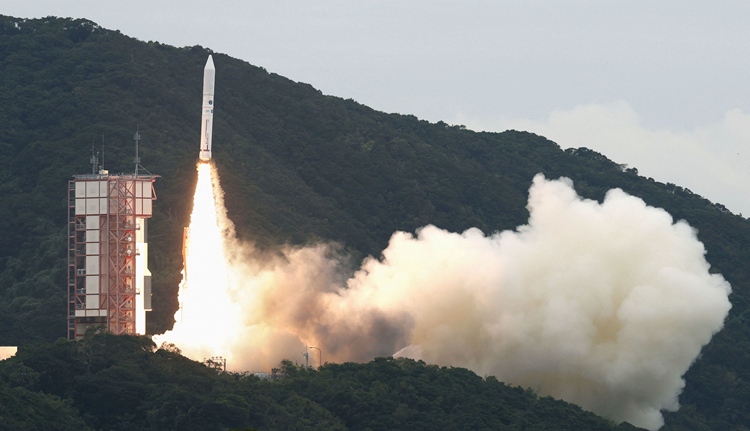日本一枚小型固體燃料火箭發射失敗