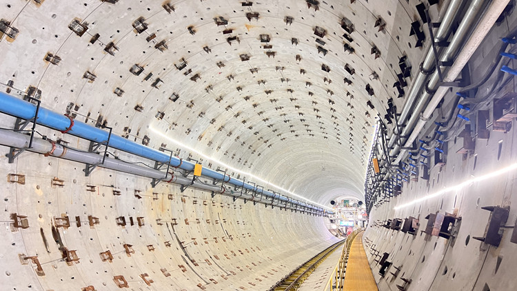 深圳首條跨海隧道預計最快於明年底建成通車