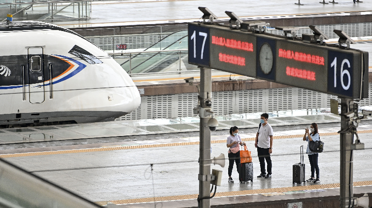 颱風「尼格」影響減弱 廣鐵部分列車恢復開行