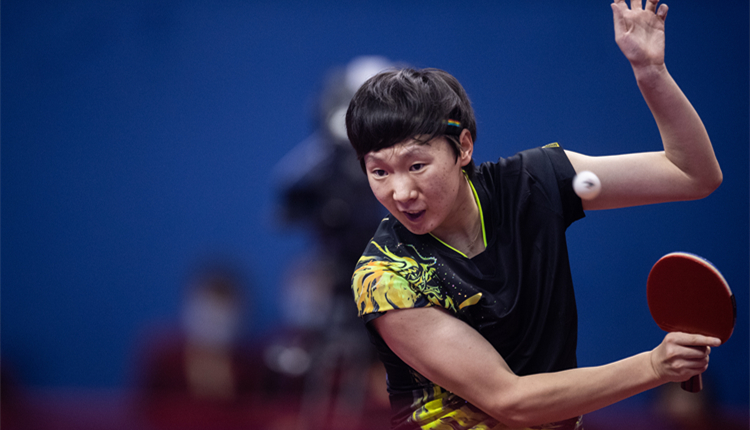 乒乓球全錦賽王藝迪女單奪冠