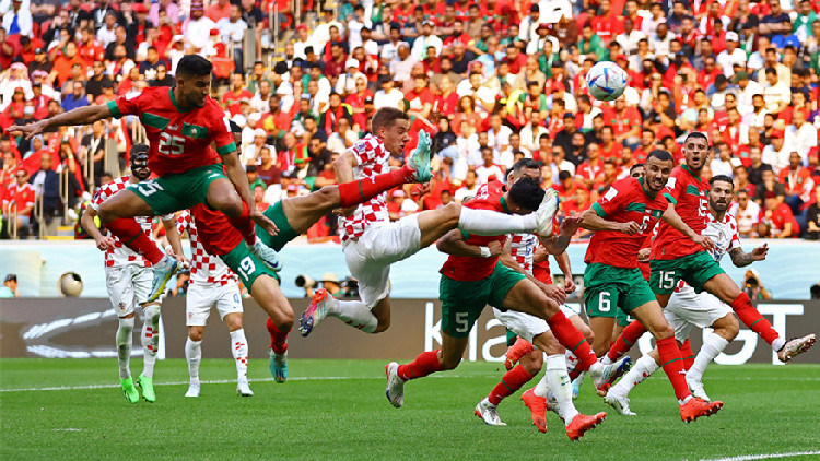 世界盃 | 兩軍忘帶射門鞋 克羅地亞0:0賽和摩洛哥