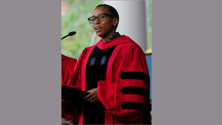 蓋伊成為哈佛首名非裔校長  亦是該校第二位女校長