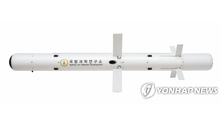 韓國防衛廳：韓國成功研發出首款空對地導彈「天劍」系統