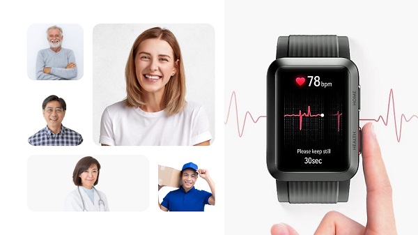 【數碼】守護心臟健康 華為智能心電血壓手表