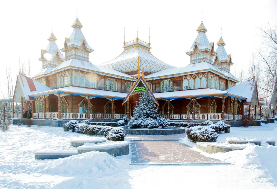 哈爾濱伏爾加莊園正式開園迎客 體驗冰雪童話世界
