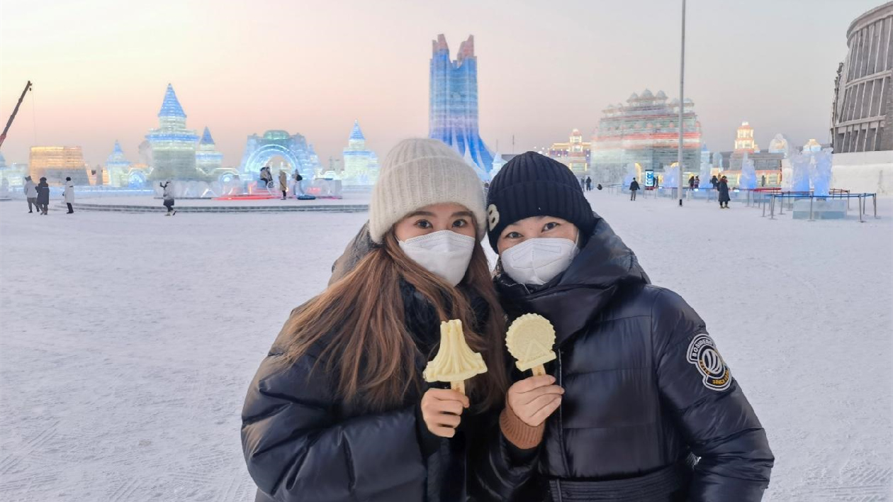 哈爾濱冰雪大世界推出「童話風」文創雪糕，與遊客共赴冰雪之約！