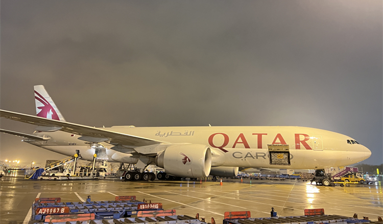 深圳機場新年首條國際貨運新航線開通   卡塔爾航空在深圳機場新開至倫敦貨運航線