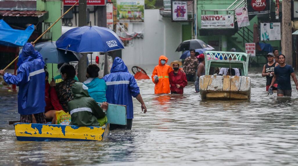菲律賓強降雨已致27人死亡 超61萬人受災