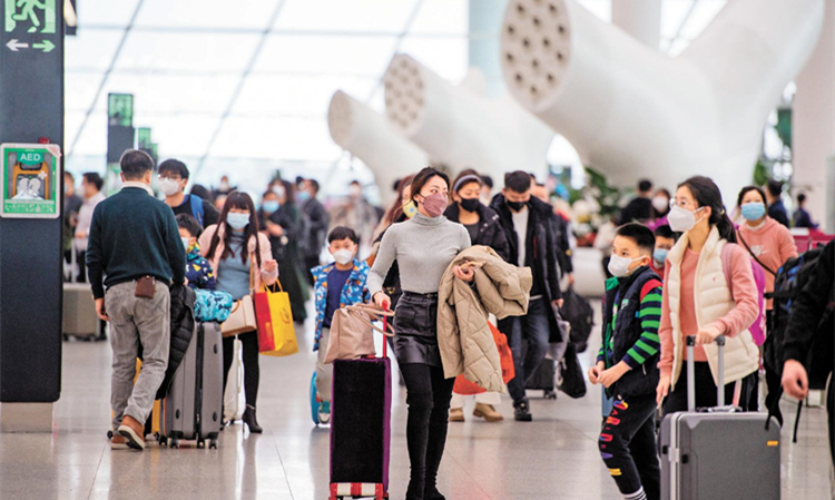 春運首周深圳機場接送旅客超76萬人次