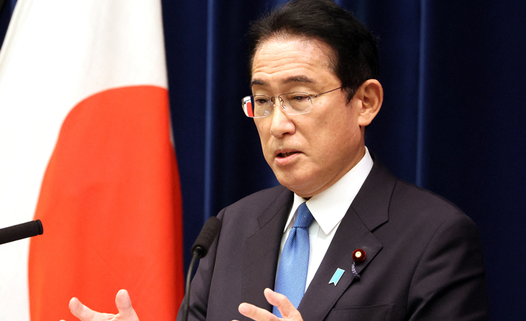 日本首相岸田暗示或在自民黨總裁選舉前解散眾院