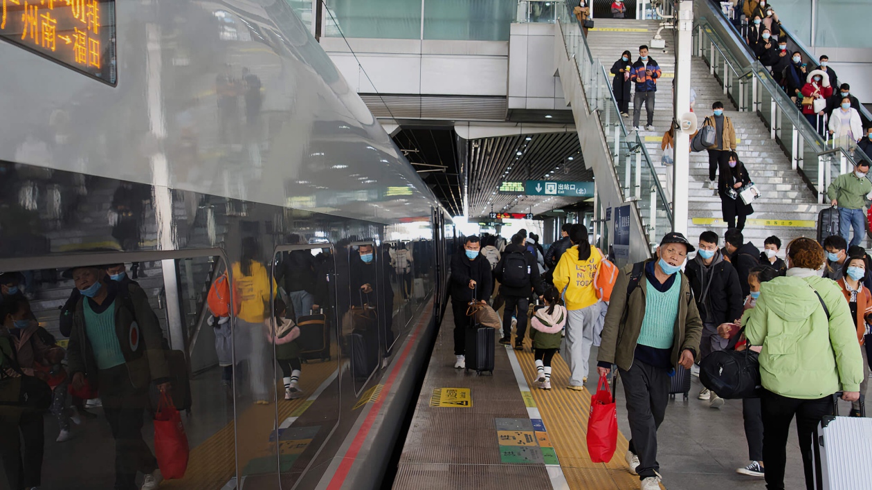 廣鐵春運累計發送旅客超3600萬人次
