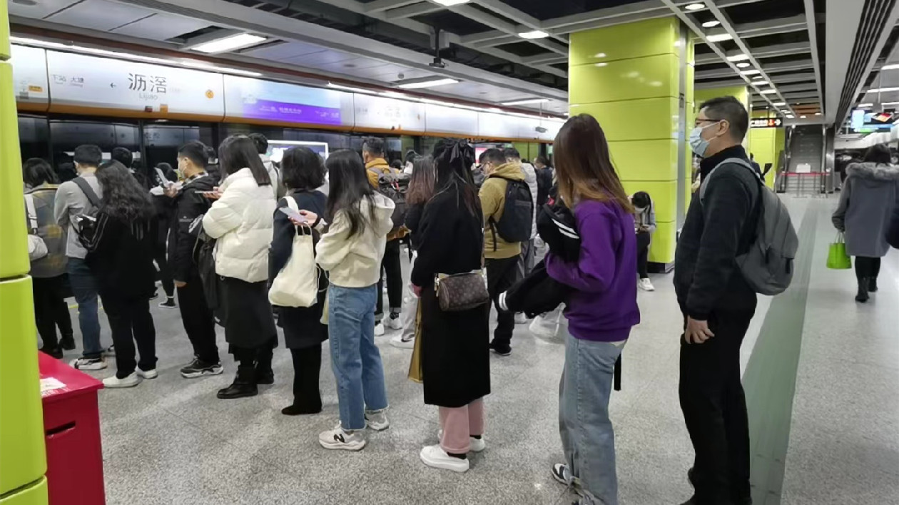 廣州地鐵客流恢復至超900萬水平