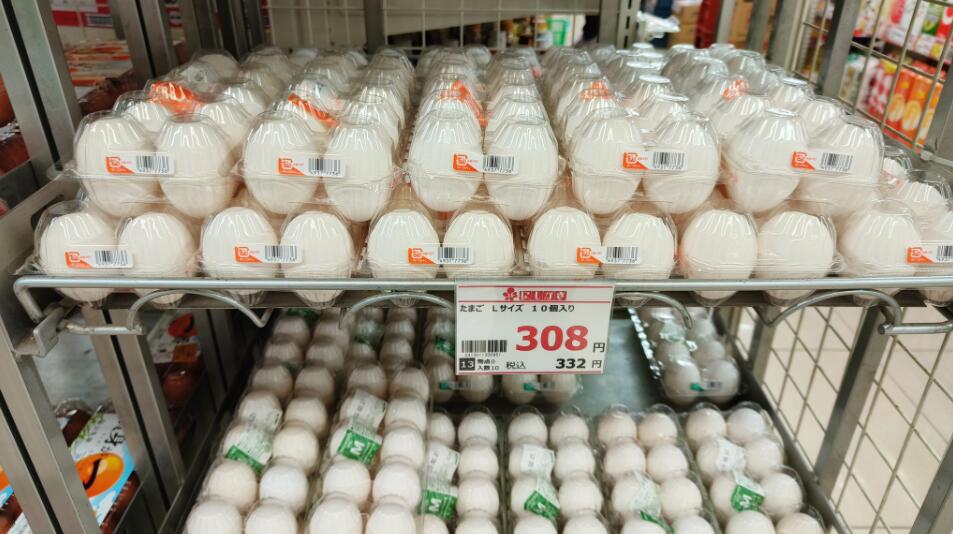 禽流感致供應短缺 日本蛋價飆近倍