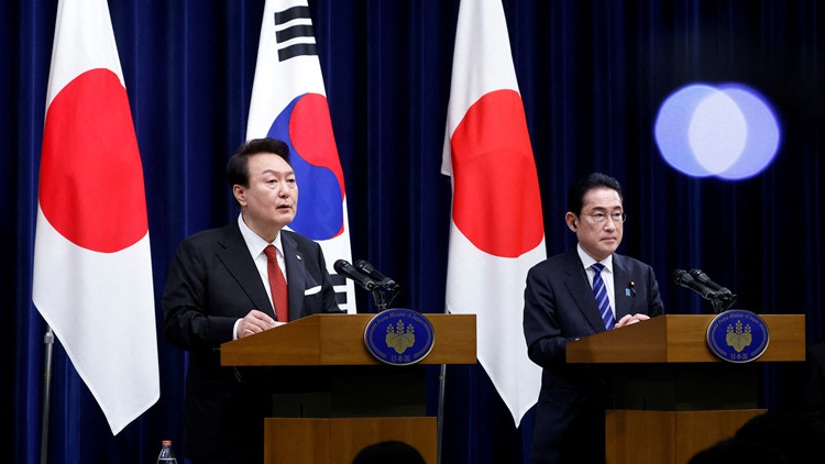 日韓領導人在東京舉行會晤 將重啟「穿梭外交」