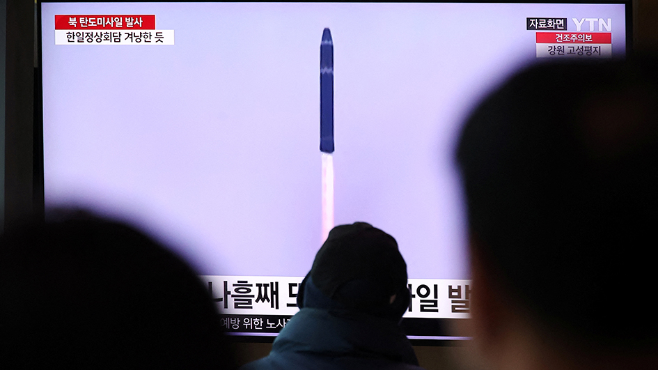 韓美軍演之際 朝鮮試射洲際彈道導彈「火星-17」