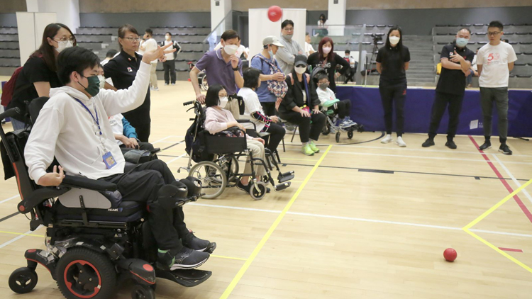 香港傷殘人士體育協會舉辦殘疾人運動「家友」站 鼓勵殘疾人士與家人朋友一同體驗運動樂趣