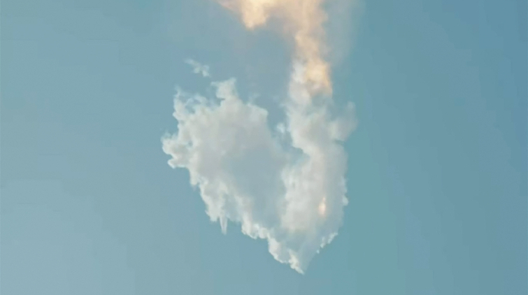 SpaceX星艦首次發射 升空4分鐘後爆炸