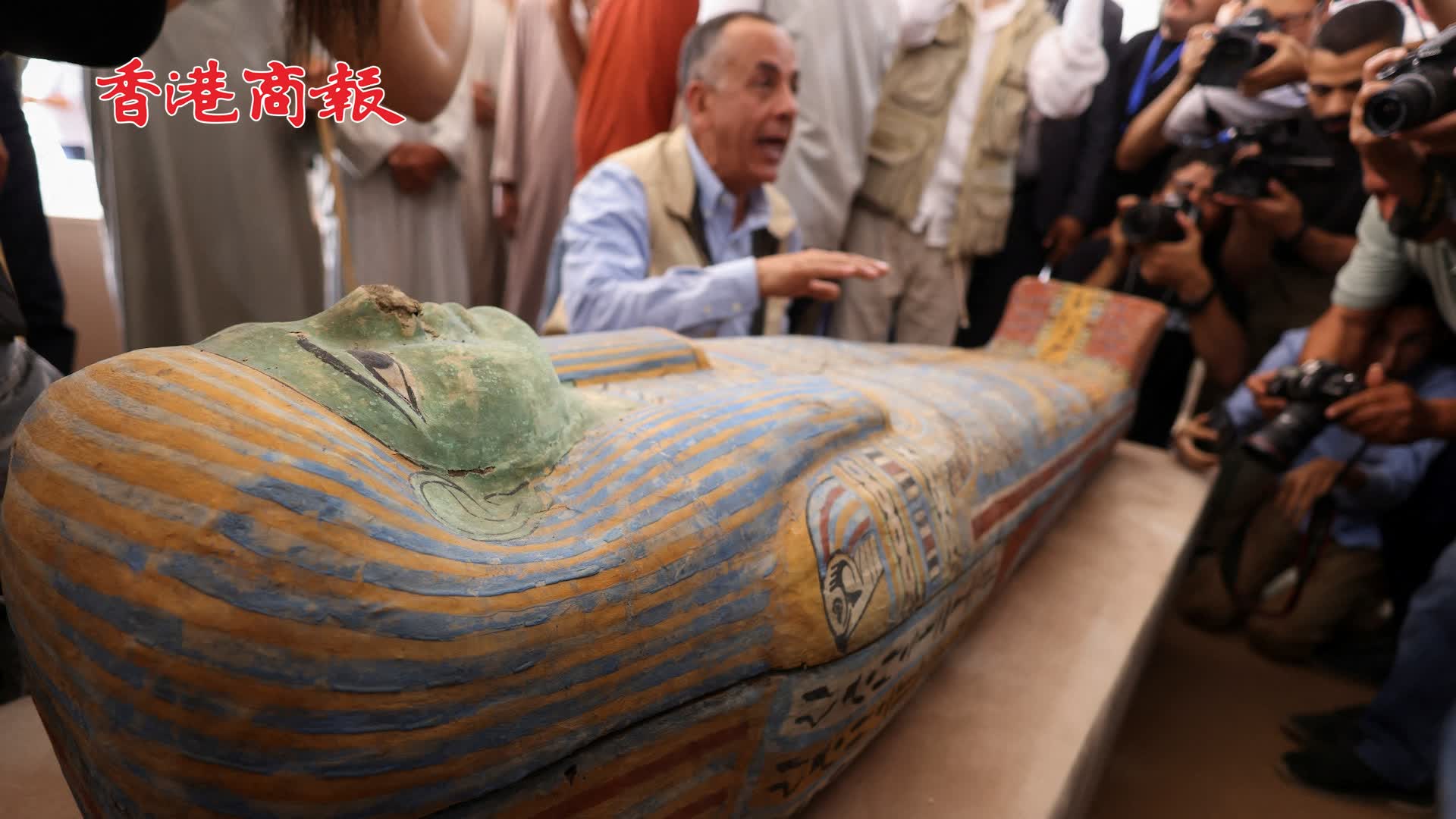 有片｜埃及考古新發現 尋獲兩座木乃伊作坊