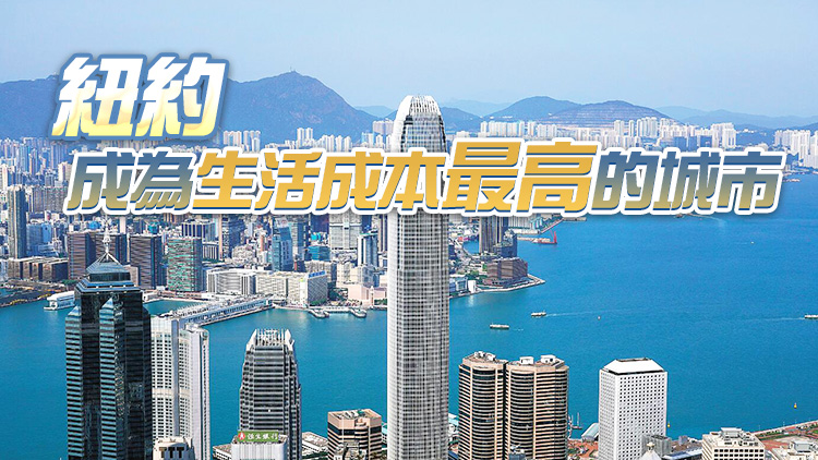結束連續4年位居榜首的紀錄 香港退居全球生活費用第二高城市