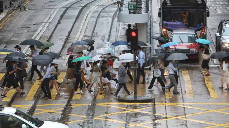 黃雨警告生效 大嶼山錄80毫米雨量