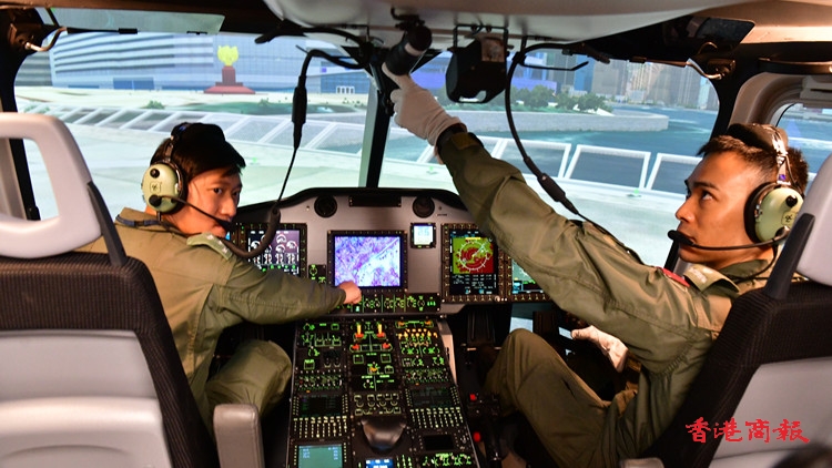 圖集丨飛行服務隊斥資採購模擬飛行訓練器 減省訓練考核時間